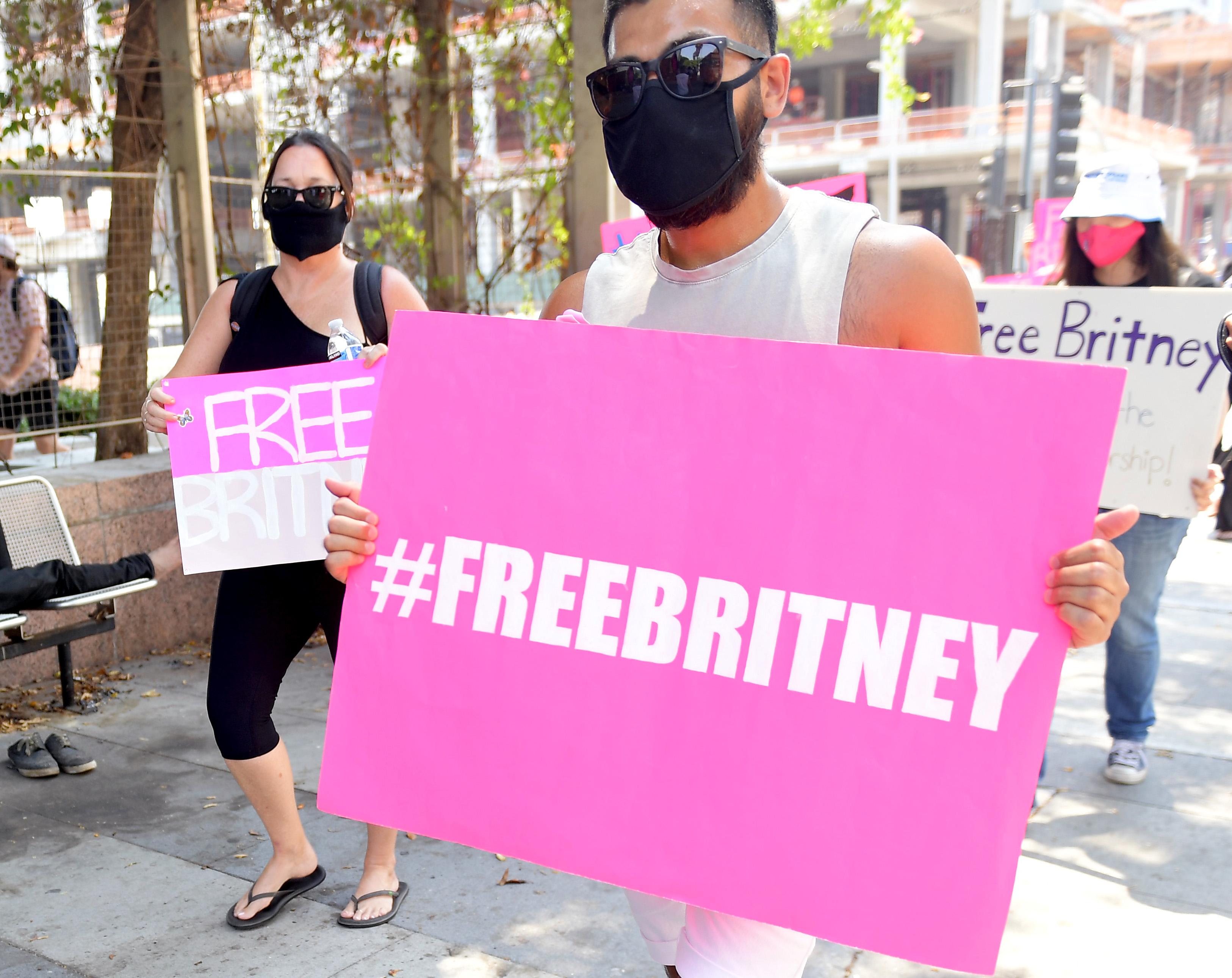 #FreeBritney Protest