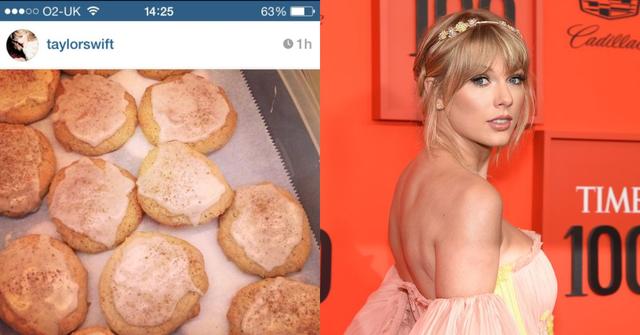 Taylor swift cookies