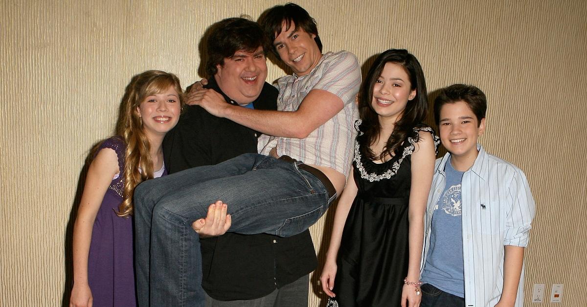 Miranda Cosgrove, Jennette McCurdy, Nathan Kress, Jerry Trainor, and Dan Schneider at the MTV Summer 2007 TCA Press Tour