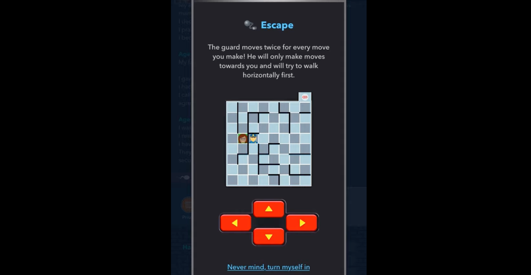 BitLife on X: 🕰 Hm should I keep up the good behavior and hope I live, or  escape, emigrate, and keep my fingers crossed? ⛓ The prison system doesn't  play anymore! #DeathSentance #