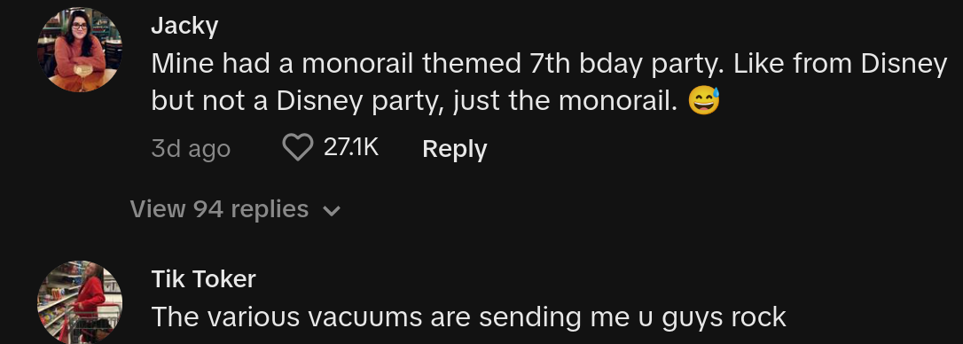 year old vacuum birthday party