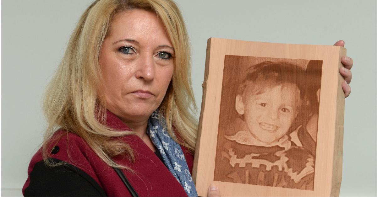 Denise Fergus shares a picture of her son, James Bulger.