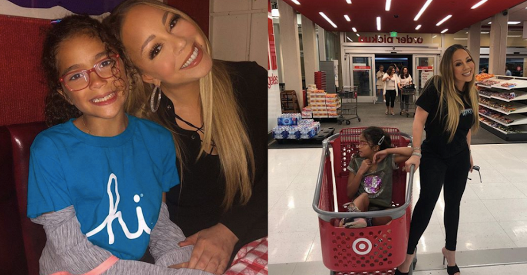 Mariah Carey's Daughter Could Choose Anywhere for a Shopping Spree, and(01)