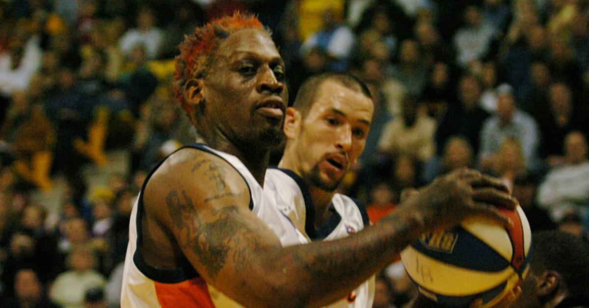 Remember when Dennis Rodman wore a wedding dress?