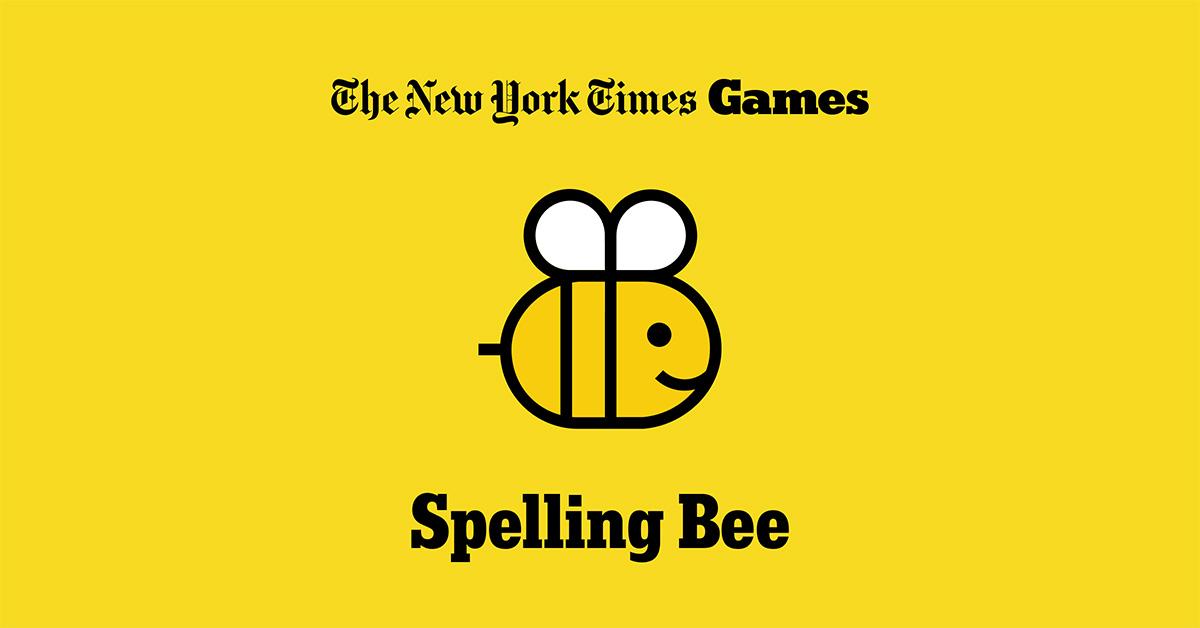 The New York Times Spelling Bee logo. 