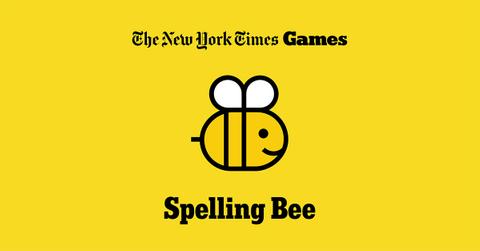 The New York Times Spelling Bee logo.