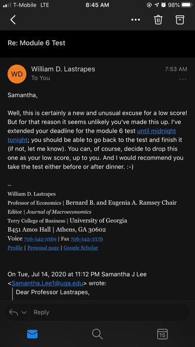 college meatball test