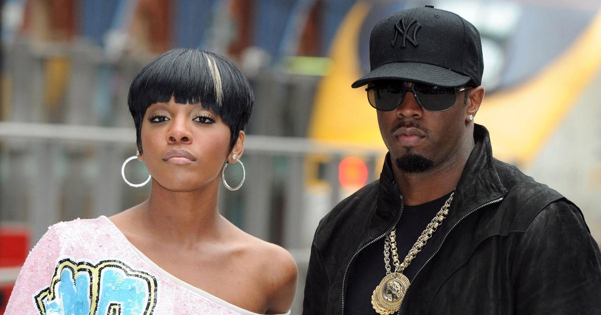 (l-r): Dawn Richard and Diddy 