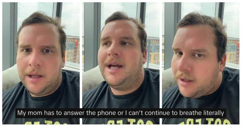 TikToker @jimmymurrill revealed how he feels when his mom doesn't answer her phone.