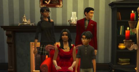 The Goths in 'The Sims 4'