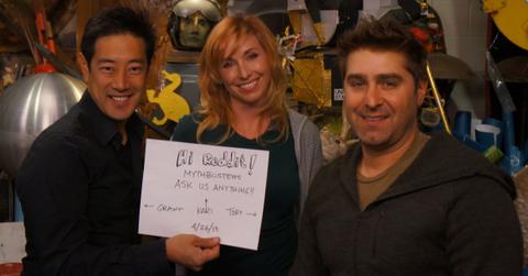 'Mythbusters' cast members.