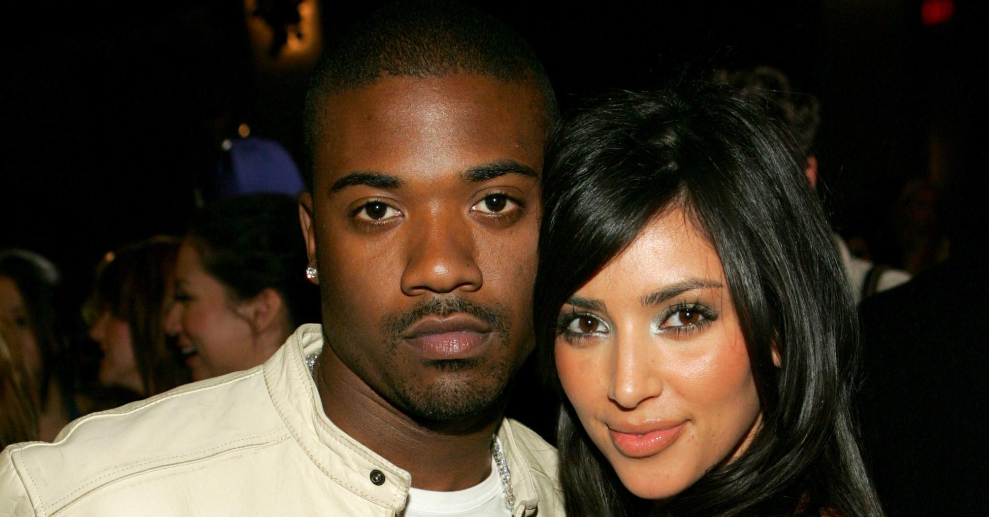 Ray J and Kim Kardashian