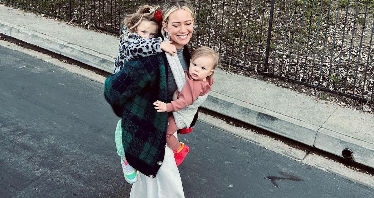 Hilary Duff with her kids