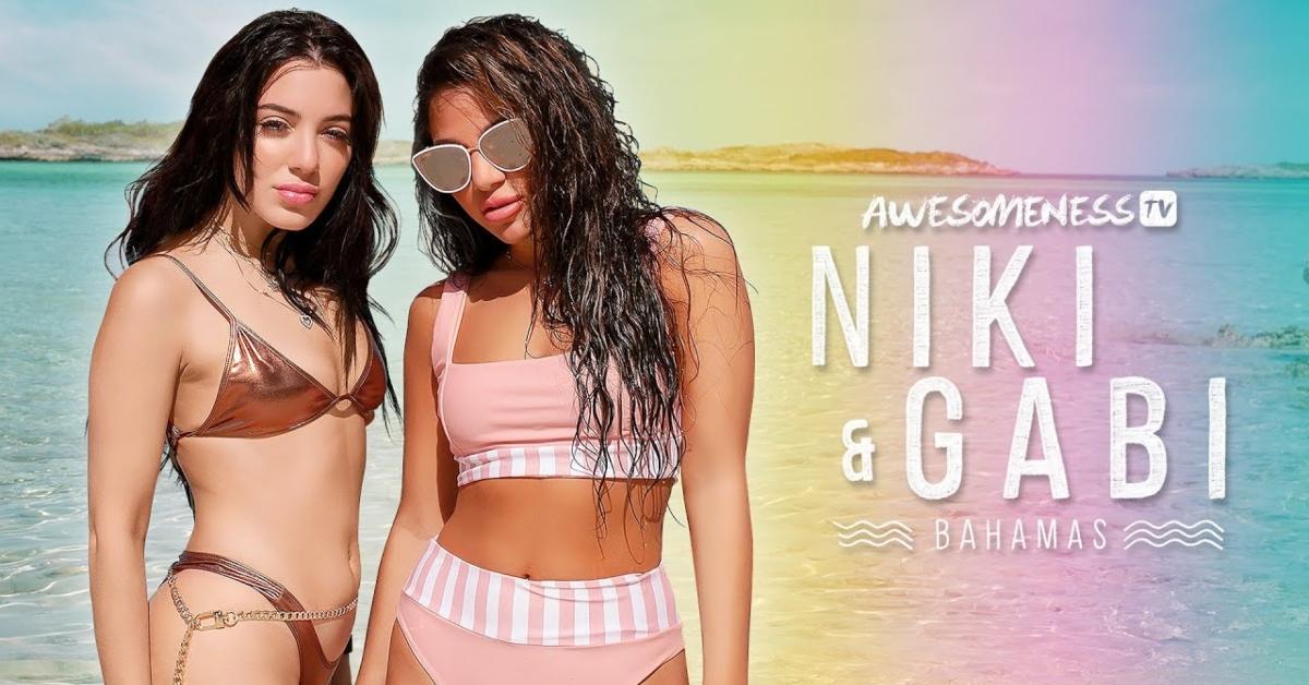 Niki And Gabi DeMartino Tease Series 'Niki And Gabi Take Bahamas