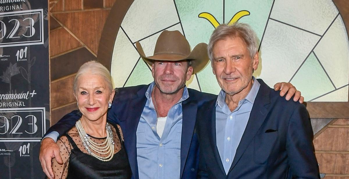 Helen Mirren, Taylor Sheridan, Harrison Ford