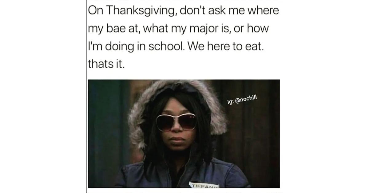 Tiffany Pollard Thanksgiving meme