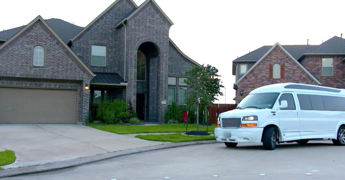 The former Busby home in Texas