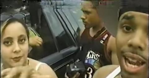 Footage of two attendees at Freaknik as seen on MTV's 'True Life'