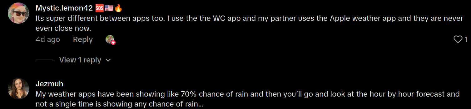 weather apps not accurate