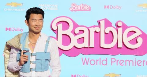 Simu Liu at the World Premiere of ‘Barbie’ at Shrine Auditorium and Expo Hall on July 9, 2023