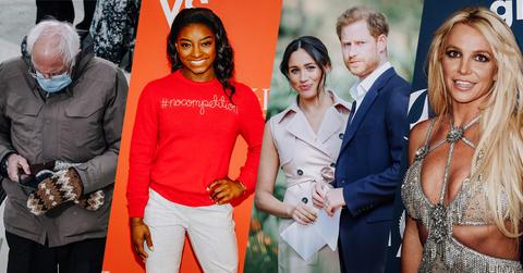 Bernie Sanders, Simone Biles, Meghan and Harry, Britney Spears
