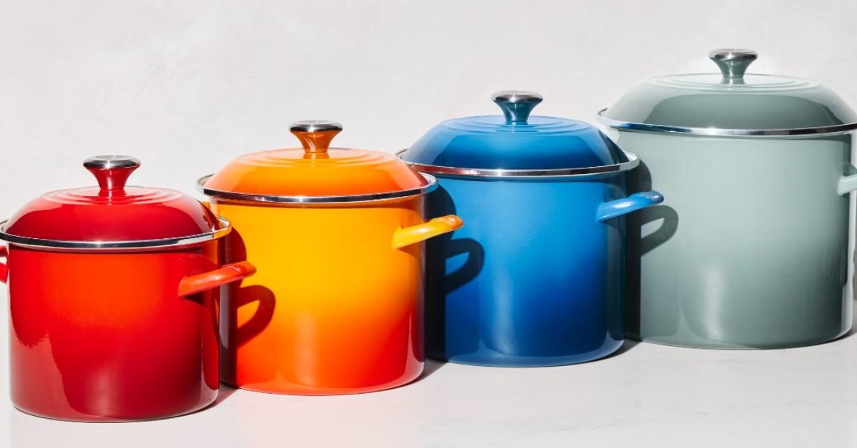 Le Creuset stockpots 