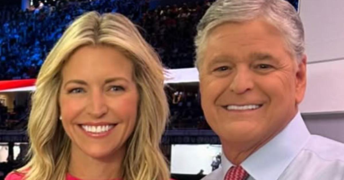 Sean Hannity and Ainsley Earhardt at the RNC in 2024.