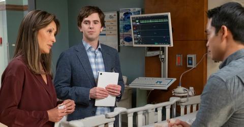 behind the scenes shot of The Good Doctor