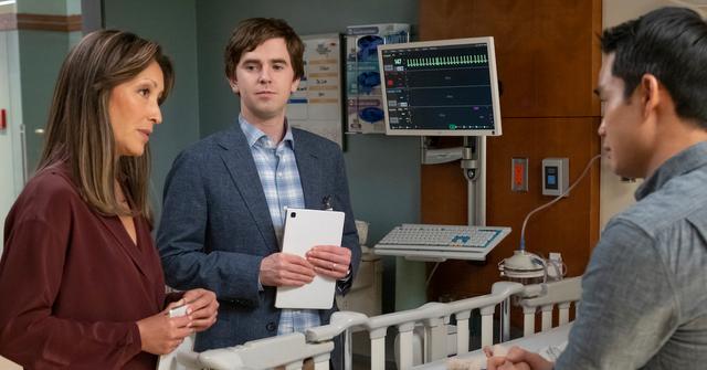 behind the scenes shot of The Good Doctor