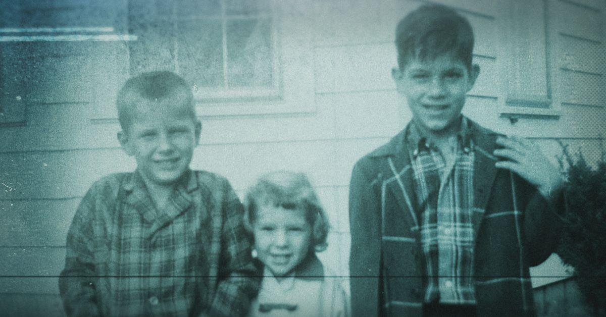 Billy along with his siblings in a photo shown on 'Monster Inside: The 24 Faces of Billy Milligan'