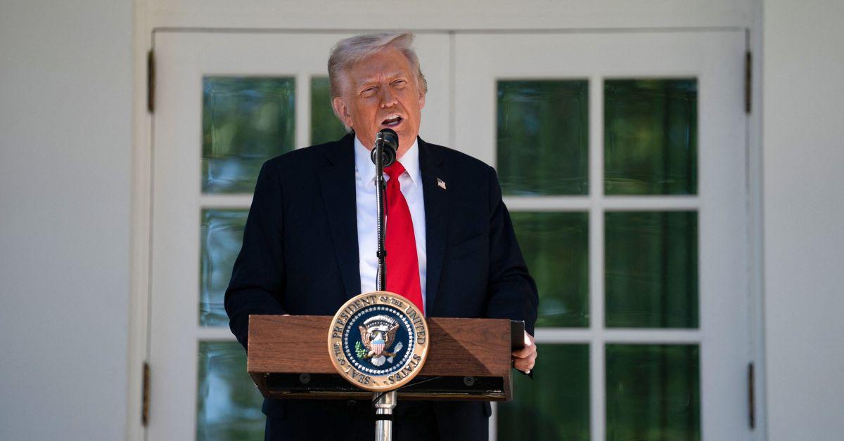 Donald Trump hosts a lunch for Republican Senators at the White House.