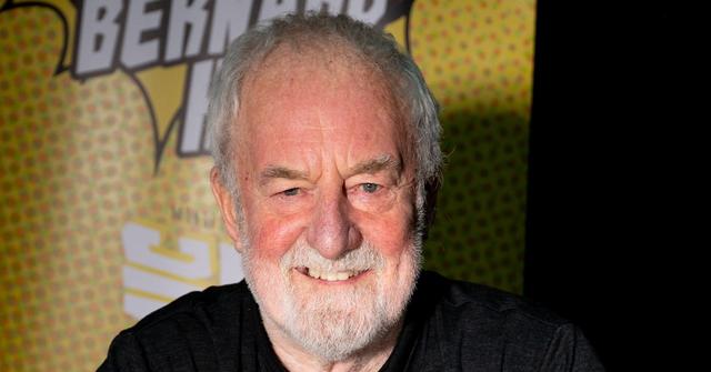 Bernard Hill attends Manchester Comic Con at Bowlers Exhibition Centre on July 30, 2022