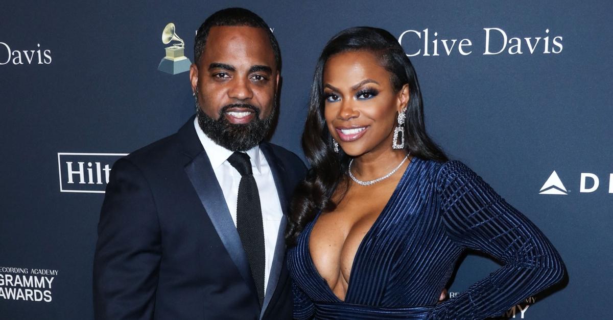 (l-r): Todd Tucker and Kandi Burruss