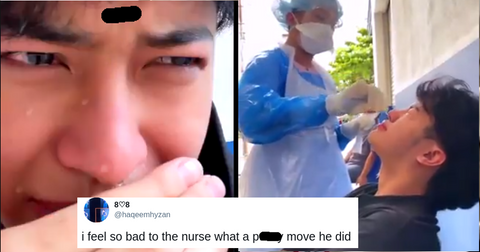 Influencer Chews Out Nurse For Painful Covid 19 Test Gets Reamed