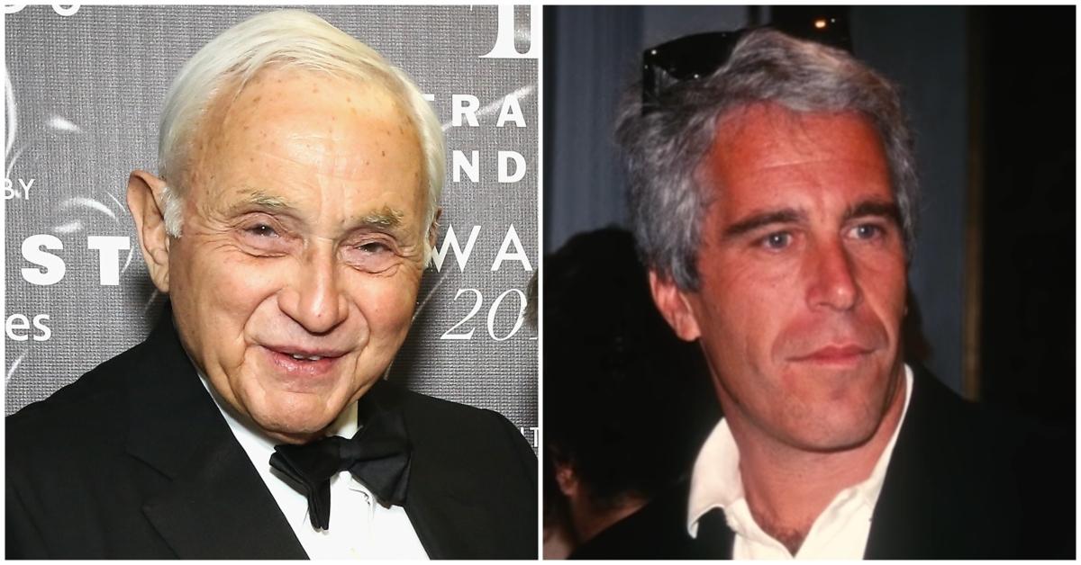 Les Wexner and Jeffrey Epstein