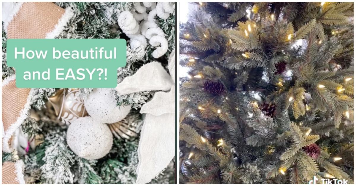 TikTok Christmas Tree Hacks — 6 Ways to Create a Pretty Tree