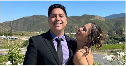 (l-r): Liz Woods' boyfriend, Jayson Zuniga, and Liz Woods