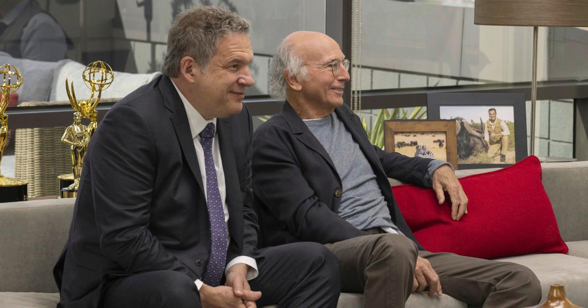 Jeff Garlin and Larry David in 'Curb Your Enthusiasm'