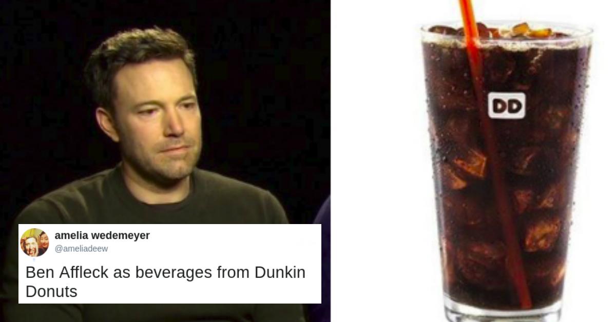 ben affleck and dunkin donuts