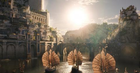 An outtake from 'The Lord of the Rings: The Rings of Power'