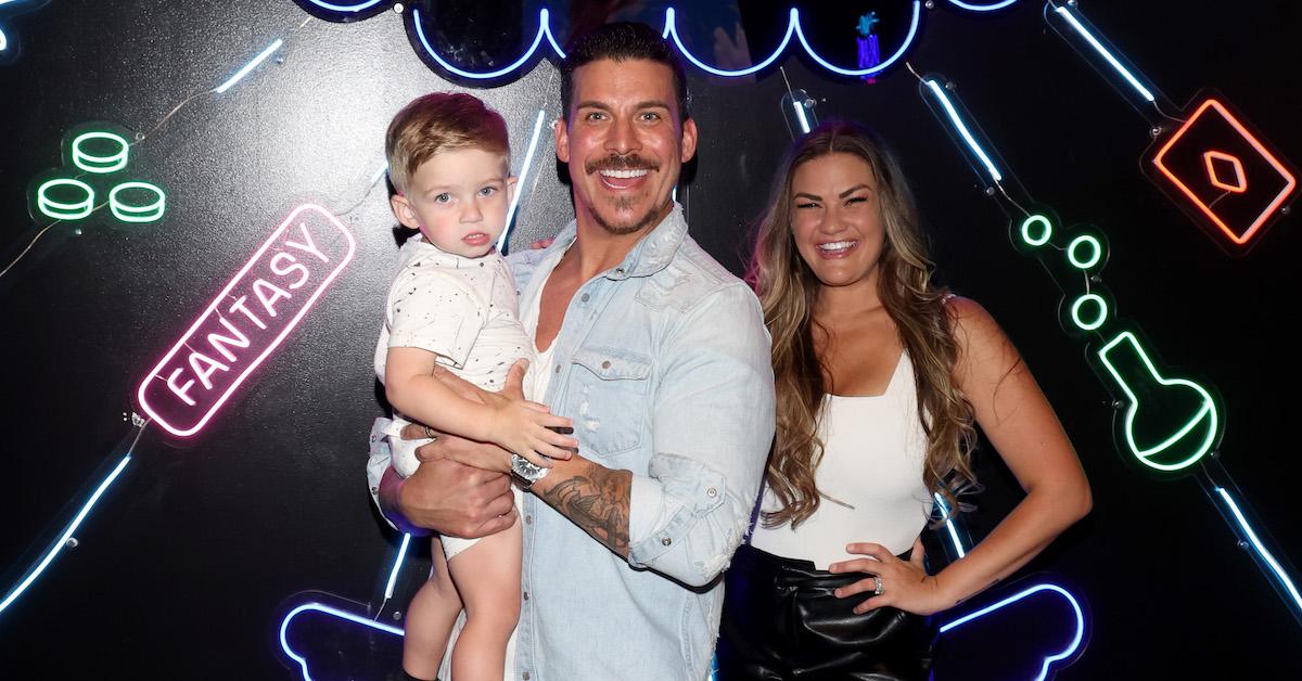 Cruz Cauchi, Jax Taylor and Brittany Cartwright attend the debut of Fantasy Lab Las Vegas' Midnight Dreams at the Fashion Show mall on June 9, 2023 in Las Vegas