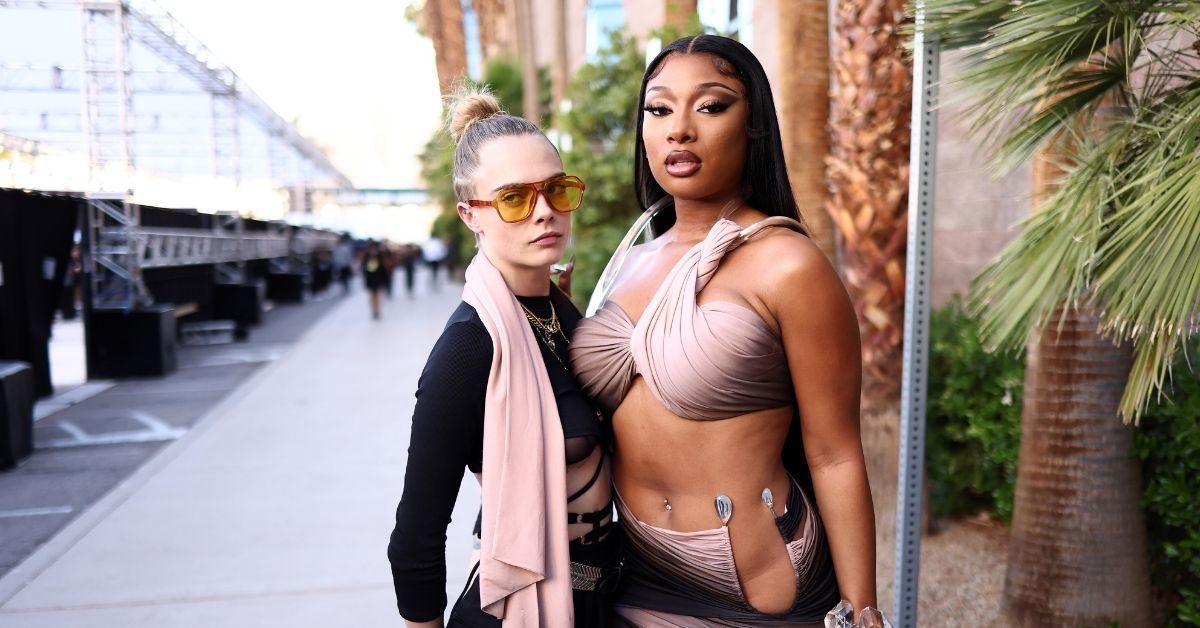 Megan Thee Stallion and Cara Delevigne 