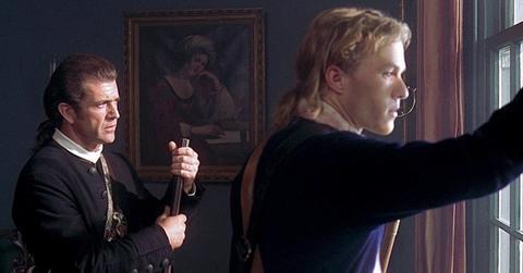 mel gibson and heath ledger in the patriot