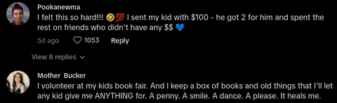 Dad Gives Daughter Money Book Fair Because He Grew up Poor - TikTok