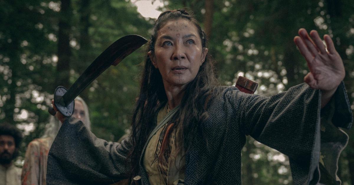 Michelle Yeoh as Scían in 'The Witcher: Blood Origin'