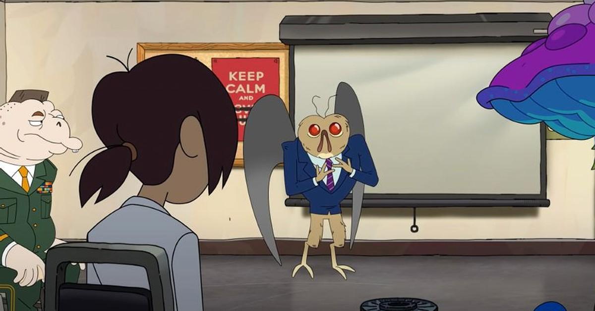 Here's Who Voices Mr. Mothman in Netflix's Adult Cartoon 'Inside Job'