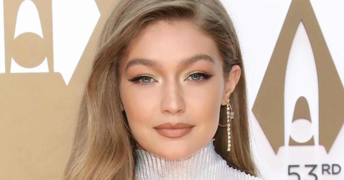 Gigi Hadid attends the 53nd CMA Awards at Bridgestone Arena on Nov. 13, 2019, in Nashville, Tenn.