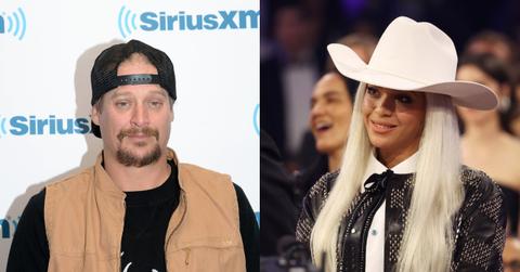 Kid Rock and Beyoncé at different events