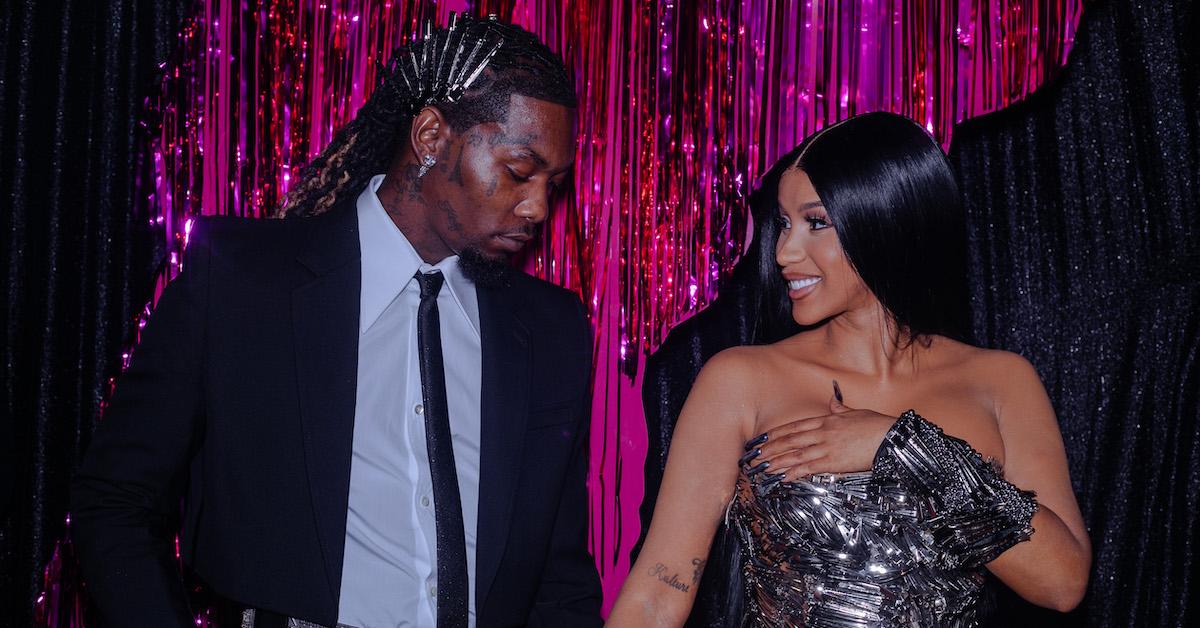 Offset and Cardi B attend the 2023 MTV Video Music Awards at Prudential Center on Sept. 12, 2023 