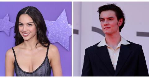 Olivia Rodrigo and Louis Partridge
